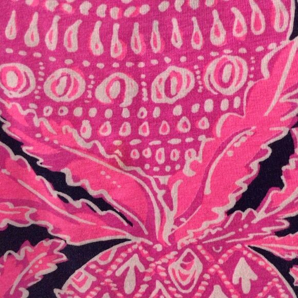 Lilly Pulitzer Waverly Top Coco Safari Pink Size Small‎ - Picture 7 of 9